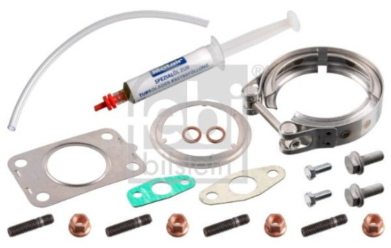 Turbocharger, mounting kit