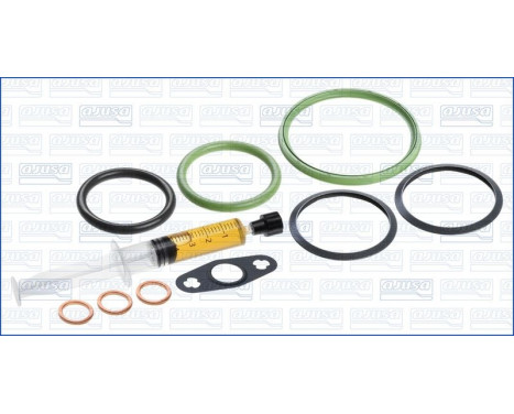 Turbocharger, mounting kit, Image 2