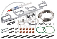 Turbocharger, mounting kit