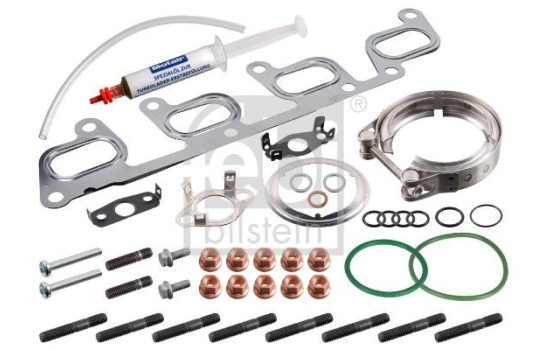 Turbocharger, mounting kit