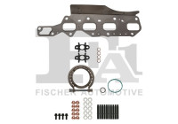 Turbocharger, mounting kit