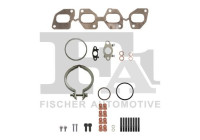 Turbocharger, mounting kit