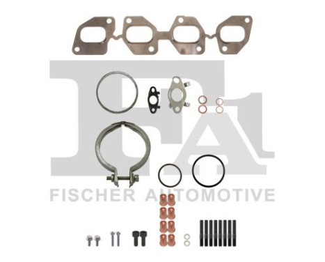Turbocharger, mounting kit