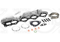 Turbocharger, mounting kit