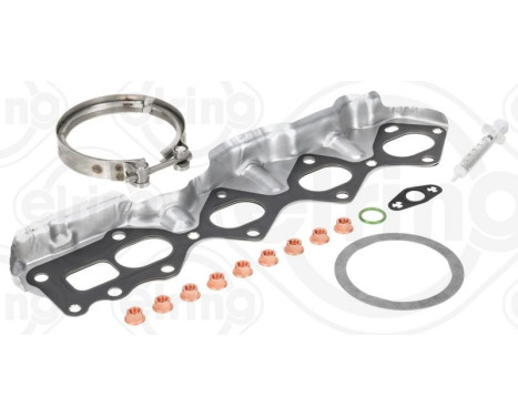 Turbocharger, mounting kit