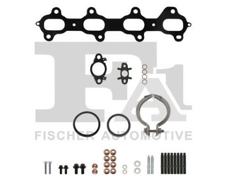 Turbocharger, mounting kit