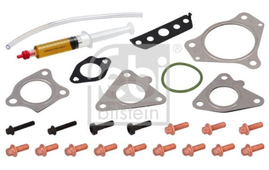 Turbocharger, mounting kit