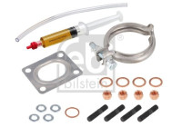 Turbocharger, mounting kit