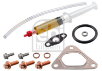 Turbocharger, mounting kit