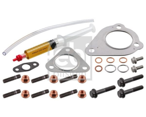 Turbocharger, mounting kit