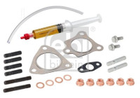 Turbocharger, mounting kit