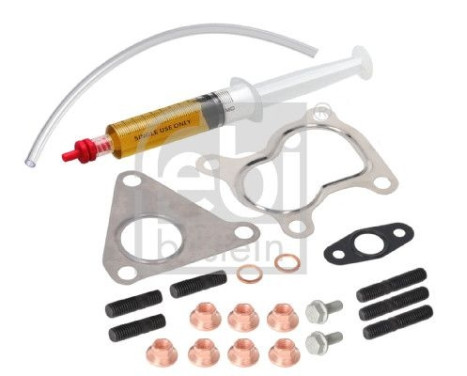 Turbocharger, mounting kit