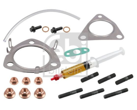 Turbocharger, mounting kit