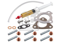 Turbocharger, mounting kit