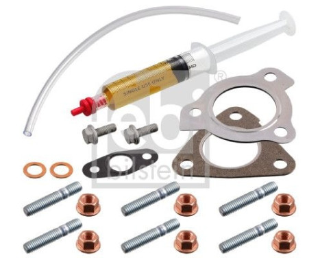 Turbocharger, mounting kit