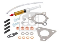 Turbocharger, mounting kit