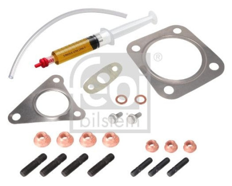 Turbocharger, mounting kit