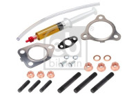 Turbocharger, mounting kit