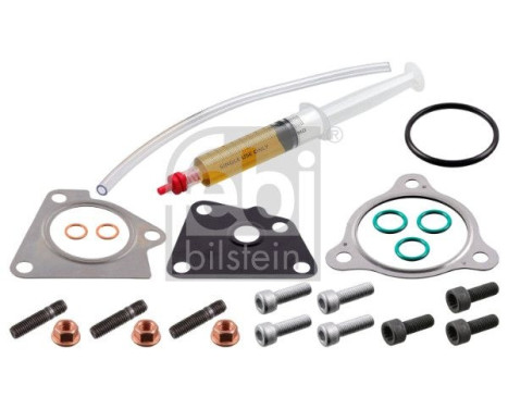 Turbocharger, mounting kit