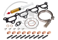 Turbocharger, mounting kit