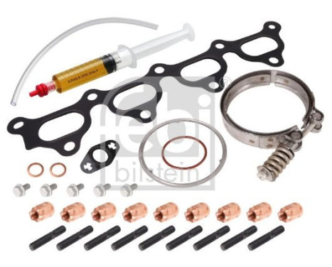 Turbocharger, mounting kit