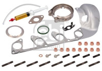 Turbocharger, mounting kit