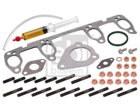 Turbocharger, mounting kit