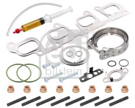 Turbocharger, mounting kit