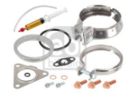 Turbocharger, mounting kit