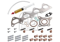 Turbocharger, mounting kit