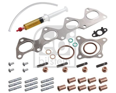 Turbocharger, mounting kit