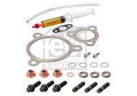 Turbocharger, mounting kit
