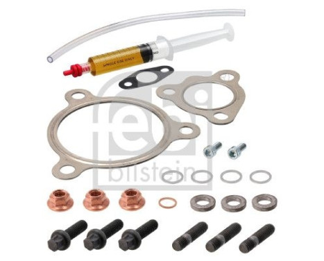 Turbocharger, mounting kit