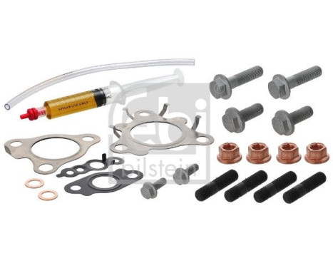 Turbocharger, mounting kit