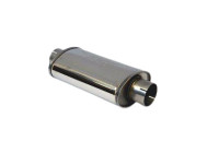 Silencer Oval Stainless Steel