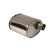 Silencer Oval Stainless Steel