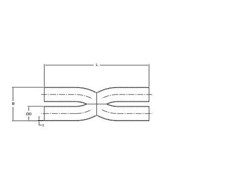 X Tube 480 mm stainless steel, Image 2