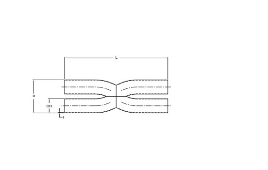 X Tube 480 mm stainless steel, Image 2