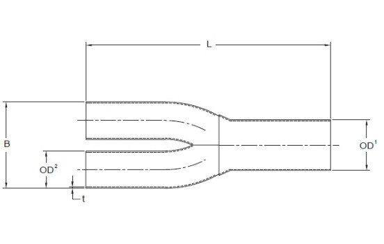Y Tube 315 mm, Image 2