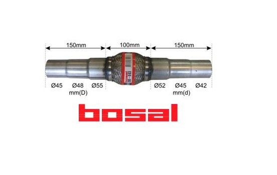 Flex Hose, exhaust system, Image 2