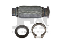 Flexible hose, exhaust system