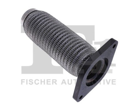 Flexible hose, exhaust system