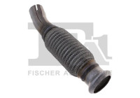 Flexible hose, exhaust system