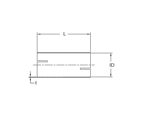 Fitting sleeve - Length 100 mm, Image 2