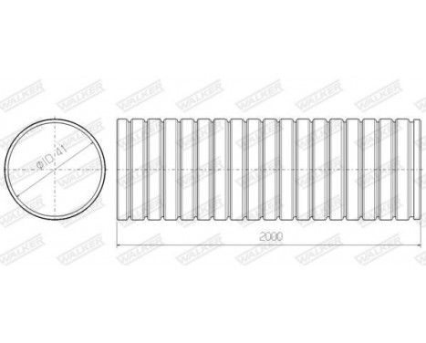 Corrugated Pipe, exhaust system