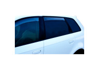 Déflecteurs d'air latéraux Master Clear (arrière) sur mesure pour Mazda 3 (BP) HB 2019-