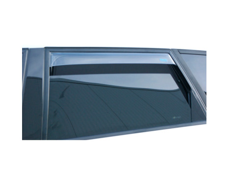Déflecteurs d'air latéraux Master Clear (arrière) sur mesure pour Mazda 3 (BP) HB 2019-, Image 3
