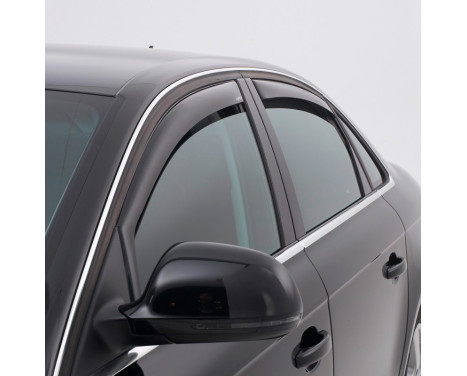 Déflecteurs d'Air latéraux Master Foncé (arrière) pour Volkswagen Polo VI (AW) 5 portes 2017-, Image 3