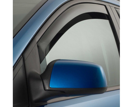 Déflecteurs de vent latéraux foncés adaptés pour Ford Fiesta 3 portes 2008-
