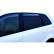 Déflecteurs de vent latéraux Master Clear (arrière) adaptables sur Toyota Rav4 5 portes 2013-2018, Vignette 2